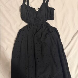 Eyelet Cutout American Eagle Dress